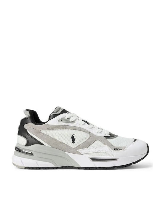 Trackster Herren Sneakers White-grey-black