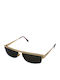Oliver Peoples Unisex Γυαλιά Ηλίου με Χρυσό Μεταλλικό Σκελετό και Πράσινο Φακό OV1811 9031