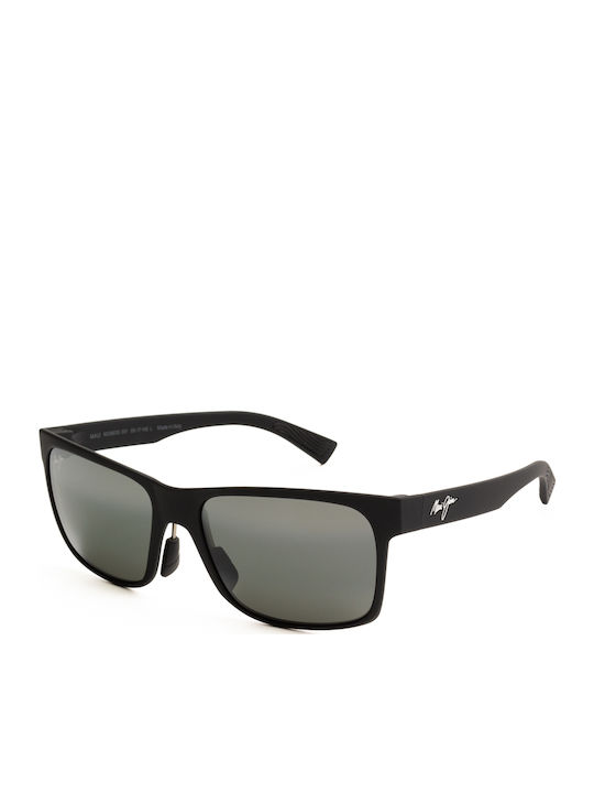Maui Jim Sunglasses Μαύρα with Acetate Frame & Black Lens