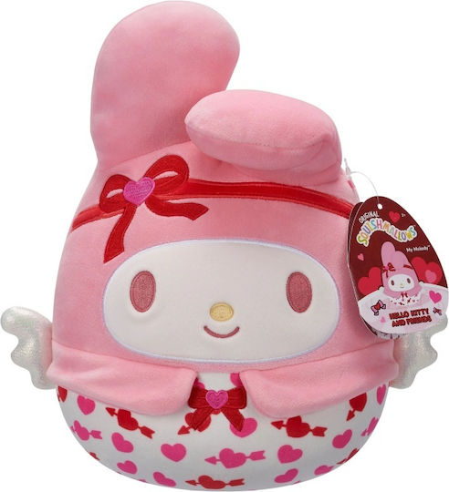 Jazwares Плюшена Играчка Squishmallows Valentine Свети Валентин Здравей Кити Моята Мелодия Купидон за 3+ Години 20 см
