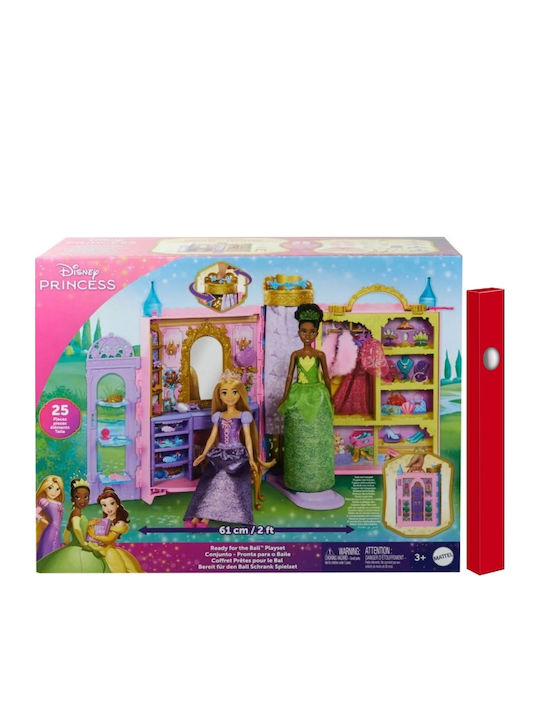 Disney Princess Πριγκιπικό Δωμάτιο Ομορφιάς Ready For The Ball Mattel