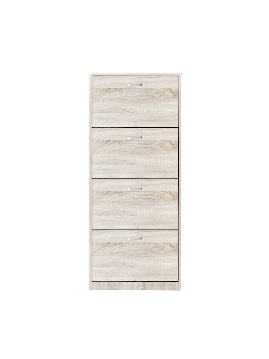 Ξύλινη Παπουτσοθήκη Gyda 60x20x148cm