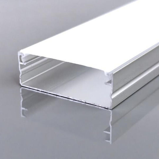 Eurolamp External Aluminum Profile for LED Strip 200x3x1cm