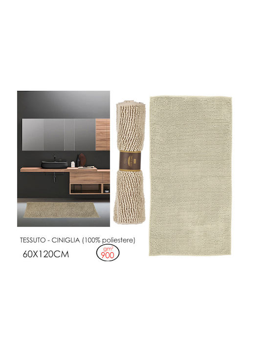 General Trade Πατάκι Μπάνιου 657904 Beige 120x60εκ.