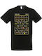 Men's Black T-Shirt Pac Man Dp0840