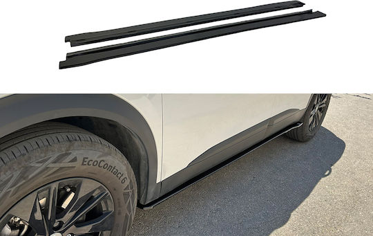Motordrome Door Sill Car Sideways Compatible with Peugeot 2008