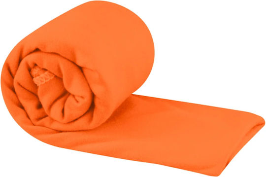 Sea to Summit Pocket Πετσέτα Microfiber Προσώπου Πορτοκαλί