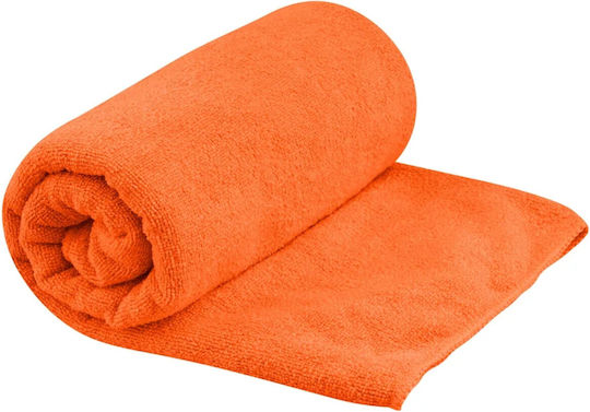 Sea to Summit Pocket Πετσέτα Microfiber Προσώπου Πορτοκαλί 120x60εκ.