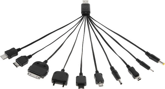 Universal Καλώδιο Usb Φόρτιση Gsm 10 Τύποι