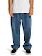 Worker Ανδρικό Παντελόνι Τζιν με Loose Baggy Εφαρμογή Stone Indigo