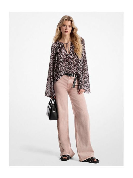 Women's Jean Trousers Beige