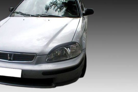 Motordrome Front Headlight Eyebrows for Honda Civic