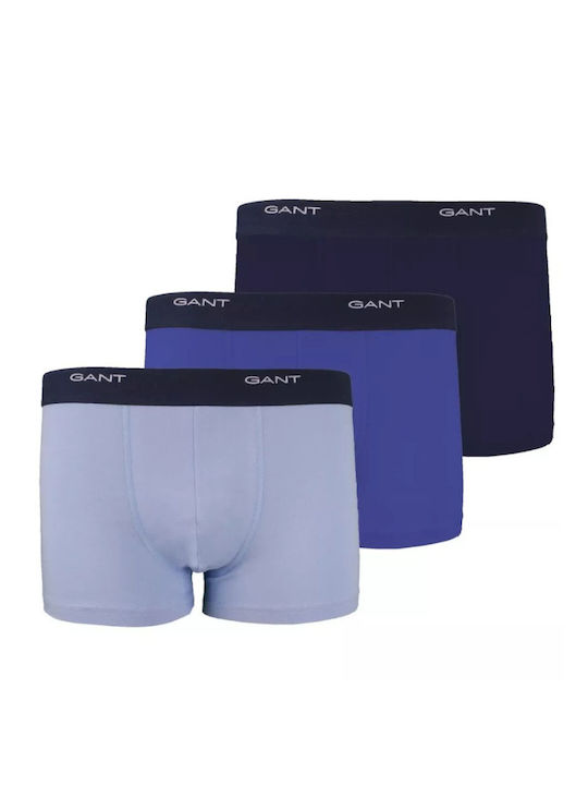 Gant Men's Boxers 3Pack College Blue