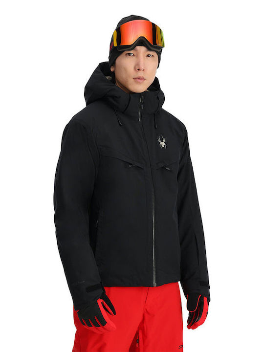 Spyder 38SA075414_BLK Ανδρικό Μπουφάν για Σκι & Snowboard Μαύρο Spyder 38SA075414_BLK Ανδρικό Μπουφάν για Σκι & Snowboard Μαύρο