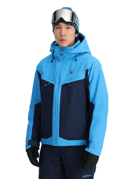 Spyder 38SA075414_AEB Ανδρικό Μπουφάν για Σκι & Snowboard Μπλε Spyder 38SA075414_AEB Ανδρικό Μπουφάν για Σκι & Snowboard Μπλε