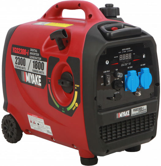 Miyake YGS2300i Generatoare silențioase Generator Inversor Benzină (în patru timpi) Patru timpi cu Autostart și Putere Maximă 2.3kVA