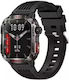 TKY-M5 Smartwatch με Παλμογράφο (Μαύρο)