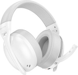 Borofone BO30 Magic Drahtlos Auf dem Ohr Multimedia-Headsets mit Mikrofon und Verbindung Bluetooth in Weiß Farbe