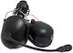 Univox GTA-HS-4 Über Ohr Multimedia-Headsets mit Mikrofon in Schwarz Farbe