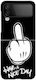 Premium Protective Hard Case Have A Nice Day Samsung Galaxy Z Flip 4 Black Cover