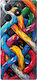 Colorful Threads Silicone Case Θήκη Realme C61 4g