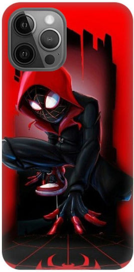 Miles Morales Spiderman Silikonhülle iPhone 11 Pro Rot