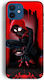 Miles Morales Spiderman Silikonhülle iPhone 11 Rot