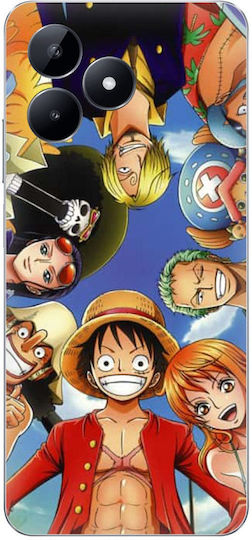 Силиконов калъф Monkey D Luffy за Realme Note 50