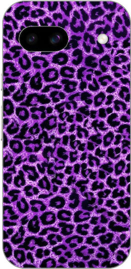 Animal Print Leopard Purple Case Θήκη Google Pixel 8a 5g
