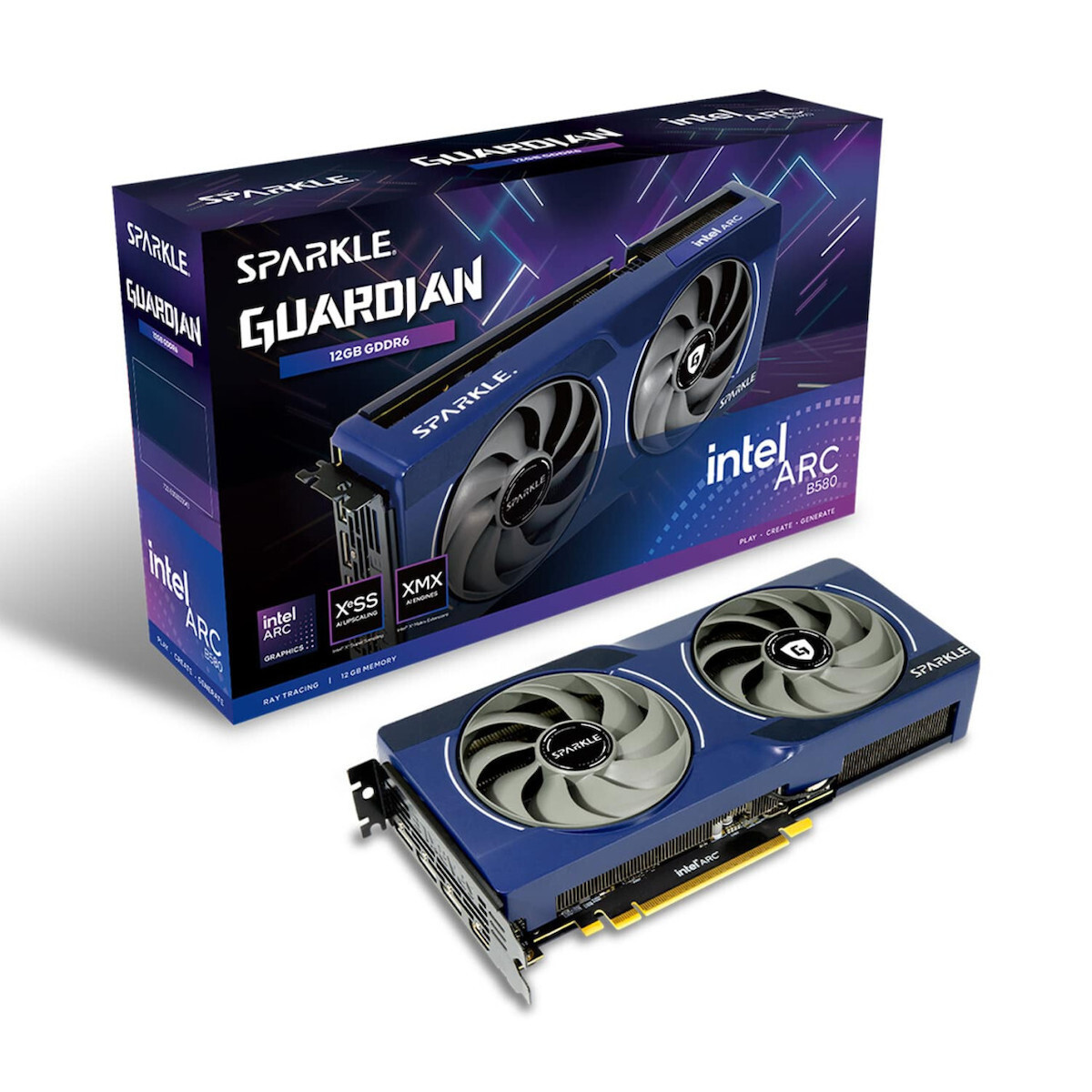 Sparkle ARC B580 12GB GDDR6 Guardian Κάρτα Γραφικών