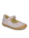 Παιδικές Μπαλαρίνες mit Bügel- und Schleifenverschluss Leder Rosa