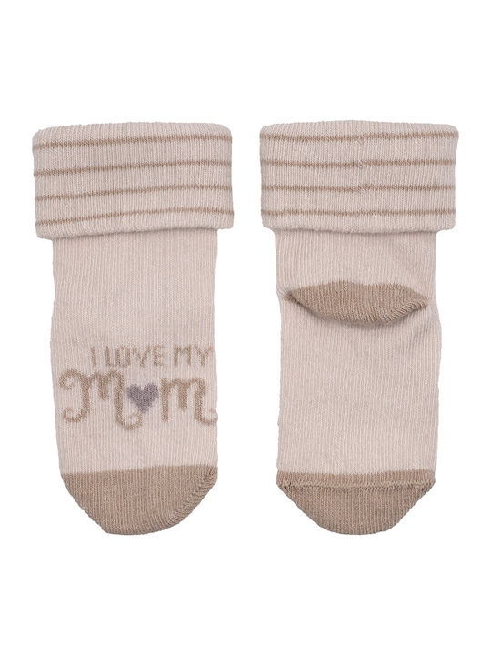 Love Șosete pentru Copii Beige