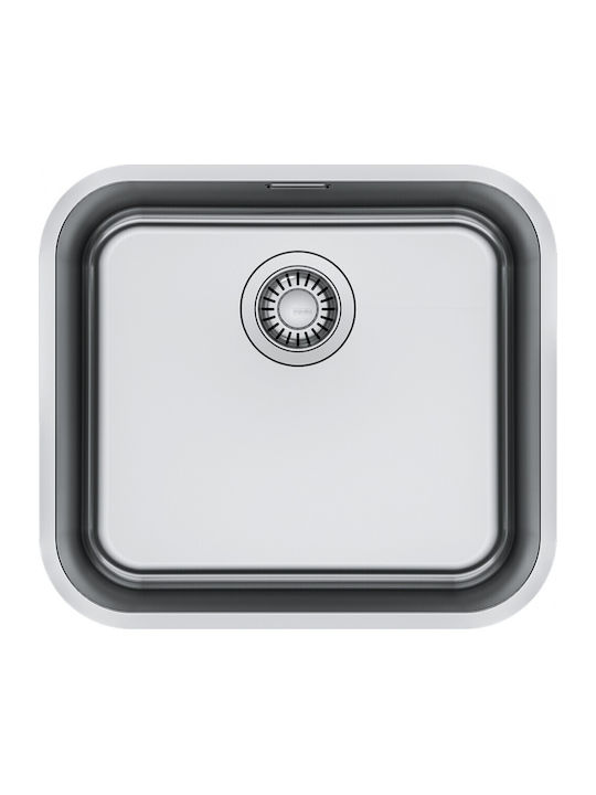 Franke Smart Srx 3011750304 Undermount Sink Inox Brushed W48.2xD43.2cm Silver