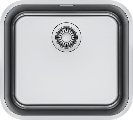 Franke Smart Srx Υποκαθήμενος Νεροχύτης Inox Brushed Μ48.2xΠ43.2cm Ασημί