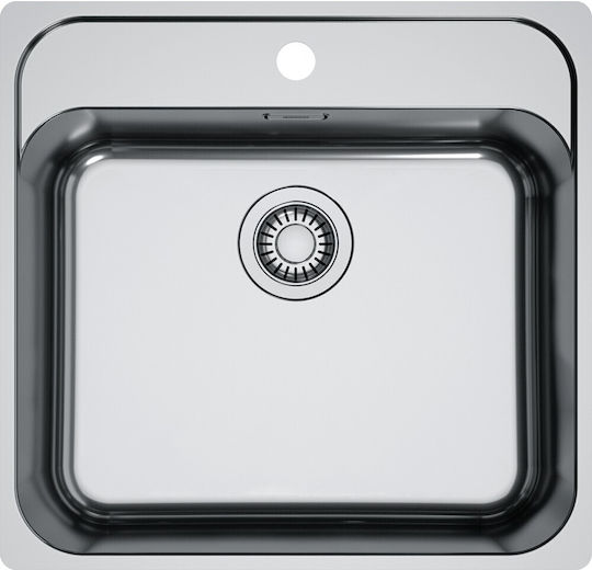 Franke Smart Srx 21050 Tl 3011750109 Drop-In Spüle Inox Gebürstet B53xT51cm Silber