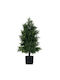 Costway Artificial Cedar Tree Realistic Leaves Durable Pot Indoor Outdoor Decoration Hz10234