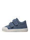 Kinder Sneakers Hoch mit Klettverschluss Blau