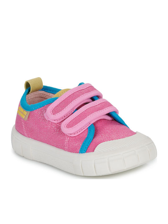 Kids Sneakers with Scratch Pink