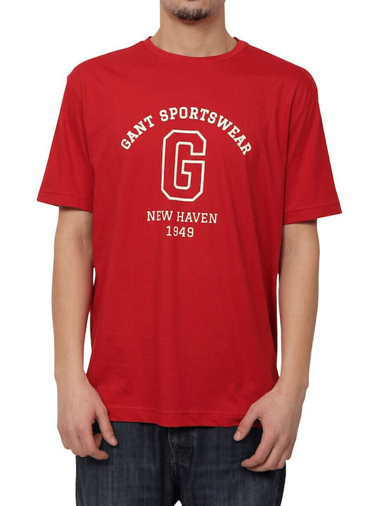 Gant T-shirt Κόκκινο