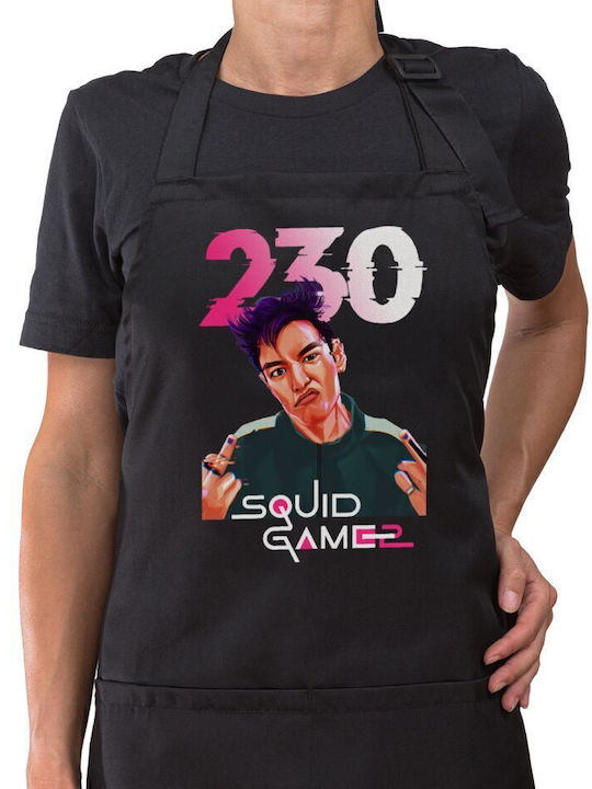 Squid Game 2 Thanos 230 Ποδιά Μακρία Σεφ Ολοσωμ...
