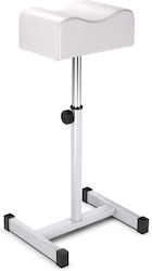 Costway Professioneller Pediküre-Hocker Verstellbare Höhe Bequeme Polsterung Hb84543wh