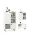 White Bookcase 60x30x96.5cm