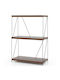 Industrial Bookcase 60x29.5x85.5cm
