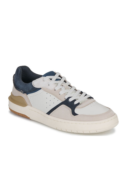 Clarks Courtlite Herren Sneakers Weiß