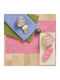 Das Home Rutschfest Badematte Synthetisch,Polyester/Cotton/Leather Rechteckig 0777 420750800777 Pink 50x80cm