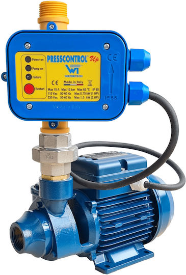 Speroni 101020300-AUTOCONTROL Μονοφασικό Πιεστικό Συγκρότημα Νερού Χωρίς Δοχείο 0.5hp