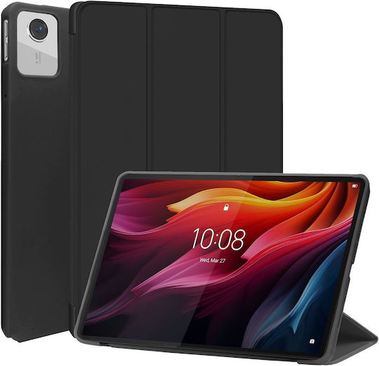 Husa Ultra Slim Pentru Lenovo Tab K11 Plus 11.45" Silicon Tpu Smart Cover Negru
