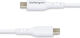 StarTech USB 2.0 Cable USB-C male - USB-C 60W PD Λευκό 1m USB2CC1MNCWHE