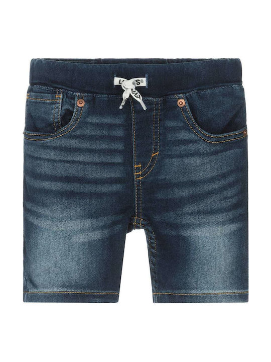 Șort/Salopetă Copii Denim albastru oceanic