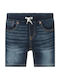 Șort/Salopetă Copii Denim albastru oceanic